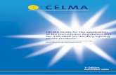 CELMA Guide for the application of the Commission ... · PDF fileCELMA Guide for the application of the Commission Regulation (EC) No. 245/2009 on “Tertiary lighting sector products”