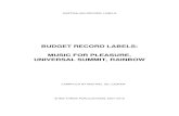 BUDGET RECORD LABELS: MUSIC FOR PLEASURE, …australianrecordlabels.com/wp-content/uploads/2013/10/Summit-MFP... · music for pleasure / universal summit / rainbow 2 ... mfp 5818