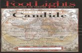 Program for 'Candide' - Kentwood Players, · PDF fileCandide, Cunegonde, Old Lady, Voltaire, Company There will be a 15-minute intermission between Acts I and II. ... El Dorado “Sheep