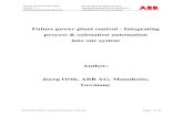 Future power plant control - Integrating - ABB Group · PDF fileFuture power plant control ... All subsystems of large thermal power plants can ... Consistency of data presentation