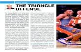 THE TRIANGLE OFFENSE - FIP Winter - Attacco Triangolo - prima... · respectful basketball coach in the world and the innovator of the triangle offense, ... offensive decisions.