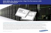 SAS SSDs for Enterprise: High Performance with · PDF fileSAS SSDs for Enterprise: High Performance with Extreme Reliability SM1625 Enterprise Series PRODUCT OVERVIEW IT organizations