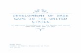 Development of wage gaps In the united states Web viewDevelopment of wage gaps In the united states. ... and its square and dummies for class of ... of interest is the development