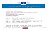 The EU’s new Generalised Scheme of Preferences (GSP)trade.ec.europa.eu/doclib/docs/2012/december/tradoc_150164.pdf · C 2 Highlights of the new Generalised Scheme of Preferences