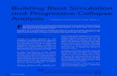 Building Blast Simulation and Progressive Collapse Analysis · PDF file20 I January 2008 Building Blast Simulation and Progressive Collapse Analysis F EA analysis of severe blast loading