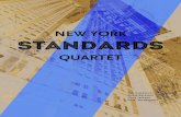NEW YORK STANDARDS -  · PDF fileon new york standards quartet at oxford jazz festival. 7. 8 ... “The Jazz Singer’s Guidebook (2009)”, and “The Jazz Harmony Book”
