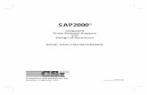 SAP2000 - Springerextras.springer.com/2001/978-1-4613-5640-0/SapBasic.pdf · SAP2000 ® Integrated Finite ... Special recognition is due Dr. Edward L. Wilson, Professor Emeritus,