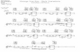 · PDF fileTed Greene Harmonization Study Playing X A order: O = opt. (Lively with jazz feel) 5th-6th position George Van Eps - Style Variations 1981-02-25