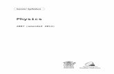 Senior Syllabus Physics 2007 - Queensland Curriculum and ...  Web viewSenior Syllabus Physics 2007 Subject: Senior Syllabus Physics 2007