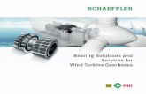 Bearing Solutions and Services for Wind Turbine Gearboxes · PDF filePlanetary gear bearing supports are extremely challenging bearing posi-tions because of the high radial loads that