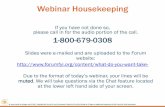 Webinar Housekeeping - Forum Newsforumfyi.org/files/What Do You Want to Take Stock of Gallup Student... · 29.11.2011 · Webinar Housekeeping If you have not done so, ... *This is