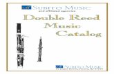 and affiliated agencies Double Reed Music  · PDF fileand affiliated agencies ... Double Reed Music Catalog   krAft, leo ... Reger, Saint-Saëns Oboe