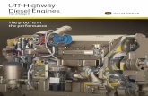 Off-Highway Diesel Engines - John Deere · PDF fileWhile many John Deere engine models have been re-engineered with electronic fuel systems, our PowerTech 2.9L and 4.5L ... Off-highway