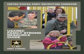 UNITED STATES ARMY RECRUITING · PDF fileD. Army Family Action Plan ... Military Spouse Employment Partnership (MSEP) ... The purpose of this United States Army Recruiting Command