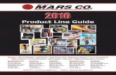 Product Line Guide - Mars   Mars Line Guide.pdf · PDF file2016 BLOOMINGTON W.P. & R.S. Mars Co. ... HAYDEN TWIST DRILL Special Drills ... MICHIGAN DRILL Drills & Taps MICRO 100