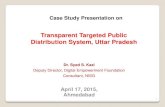 Transparent Targeted Public Distribution System, Uttar · PDF fileTransparent Targeted Public Distribution System, Uttar Pradesh 1 . 2 • Project Name Transparent Targeted Public