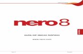 Nero 7 QuickStartftp6.nero.com/user_guides/nero8/quickstartguide/Nero8QuickStart... · Para instalar Nero 8, ... ®Windows Vista® Home Premium o Windows Vista Ultimate con Media