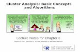 Cluster Analysis: Basic Concepts and Algorithms - Hahslermichael.hahsler.net/SMU/EMIS7331/slides/chap8_basic_cluster... · Cluster Analysis: Basic Concepts and Algorithms Lecture