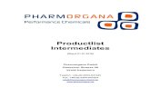 Productlist Intermediates - Pharmorganapharmorgana.net/images/Produktliste-Zwischenprodukte-Pharmorgana.… · 207596-29-0 1-Octansulfonsäure-natriumsalz Monohydrat AR (HPLC, Suprapure)