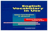 cdn.preterhuman.netcdn.preterhuman.net/texts/thought_and_writing/language/Cambridge... · English Vocabulary in Use is a vocabulary book for upper- intermediate and advanced learners