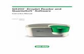 QX200 Droplet Reader and QuantaSoft Software - Bio- · PDF filePreface ii QX200 Droplet Reader and QuantaSoft Software Instruction Manual| Safety and Regulatory Compliance This instrument