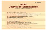 BSSS Journal of Management, Issue-I, Vol.-1 (2009) Journal/management_journ… · SWOT Analysis On Medical ... Mutual Funds With Special Reference to Icici Prudential Mutual ... BSSS