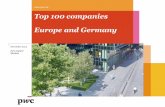 Top 100 companies Europe and Germany · PDF fileTop 100 companies 2014 2013 2008. PwC Top 100 European companies, ... Top 100 European companies 81-100 Top 100 companies Europe and