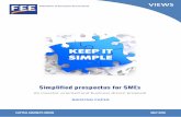 Simplified prospectus for SMEs - Accountancy Europe · PDF fileCAPITAL MARKETS UNION MAY 2016 . Simplified prospectus for SMEs . An investor-oriented and business-driven proposal .