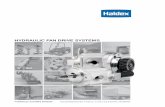 HYDRAULIC FAN DRIVE SYSTEMS - HASMAKhasmak.com.tr/haldex/FanDrive.pdf · Matrix of criteria vs. type of hydraulic fan drive systems. ... * Length adder to Hydraulic Motor Catalog