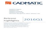 CADMATIC Diagram CADMATIC Outfitting CADMATIC … highlights/Version... · CADMATIC Diagram CADMATIC Hull CADMATIC Outfitting CADMATIC Plant Design Information Management: eShare,