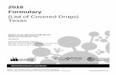 (List of Covered Drugs) Texas - Molina  · PDF filebisyo ng t cho bạn. . 856-ые نك اذإ :