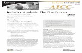 Industry Analysis: The Five Forces · PDF filePURDUE EXTENSION EC-722 Industry Analysis: The Five Forces Cole Ehmke, Joan Fulton, and Jay Akridge Department of Agricultural Economics