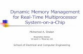 Dynamic Memory Management for Real-Time …mooney.gatech.edu/codesign/publications/shalan/presentation/... · An RTOS (e.g., uCOS-II, eCOS, VRTXsa, etc., ) usually divides the memory