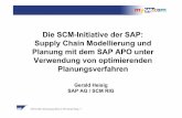 Scheduling Production Planning and Detailed Supply … SC… · SAP AG 2000 Optimierungsverfahren im APO (Gerald Heisig) / 2 Gliederung Einleitung Network Design Supply Network Planning