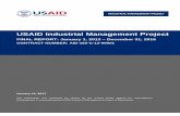 USAID Industrial Management Projectpdf.usaid.gov/pdf_docs/PA00MK1N.pdf · USAID Industrial Management Project ... paper and printing, ... DS Smith, Kolid International, Kadino Industry