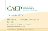 Nebraska EPPs Standard 1: Initial & Advanced Levels · PDF fileNebraska EPPs Standard 1: Initial & Advanced Levels ... » State licensure test ... EPP-created assessments should be