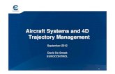 Aircraft Systems and 4D Trajectory Management - · PDF fileAircraft Systems and 4D Trajectory Management ... periodic or event based (EPP ... SESAR WP 9.1 Flight Test and Simulations