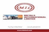 METALS INTERNATIONAL LIMITED - DIYTrade.comdoc.diytrade.com/docdvr/229183/40329564/1392373736.pdf · Metals International Limited offers a comprehensive portfolio of tubular ... Structural