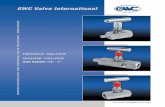 GWC Valve International - Home - IFCifc-ltd.com/wp-content/uploads/2015/05/Needle_Gauge.pdf · gwc Open Travel v alve i nternational 6 needle valve Model SW604 Model SW1004 **NACE