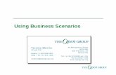 Using Business Scenarios - The Open · PDF fileUsing Business Scenarios Terence Blevins VP and CIO Mobile +1 650 888 6950 GSM +44 771 501 1958 t.blevins@opengroup.org 44 Montgomery