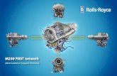 M250 FIRST network - Rolls-Royce/media/Files/R/Rolls-Royce/documents/... · M250 FIRST network. 2014 Customer Support Directory. 3. Letter from the Program Director ... Scott Cunningham