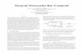 Neural Networks for Control - Martin Haganhagan.okstate.edu/HaganDemuthACC99.pdf · strating a variety of uses for function approximator neural networks. Figure 1 Neural Network as