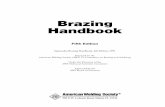 AWS Brazing Handbook Errata Reprint 2011 · PDF fileBrazing Handbook Fifth Edition Supersedes Brazing Handbook, 4th Edition, 1991 Prepared by the American Welding Society (AWS) C3