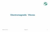 Electromagnetic Waves - Michigan State Universityschwier/courses/2014SpringPhy184/lecture37… · March 26, 2014 Chapter 31 6 The Electromagnetic Spectrum ! Electromagnetic waves