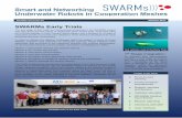 Smart and Networking Underwater Robots in Cooperation Meshesswarms.eu/PDFs/Newsl/SWARMs_Newsletter2_January2017.pdf · Smart and Networking Underwater Robots in Cooperation Meshes