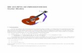 ME 201/MTH 281/ME400/CHE400 Guitar · PDF fileME 201/MTH 281/ME400/CHE400 Guitar Modes 1. Introduction In class we looked at the motion produced in a stretched string of length L,