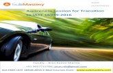 Awareness Session for Transition to IATF 16949:2016submastery.com/.../2017/08/Awareness-Session-for-IATF-16949_2016.pdf · Awareness Session for Transition to IATF 16949:2016 Faculty