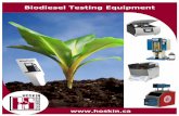 Biodiesel Testing Equipment - · PDF file5 ASTM D189 Test Methods: ASTM D189, IP13, ISO 6615 The ACR-6 Conradson Carbon Residue Tester automates the evaporation and pyrolysis of the