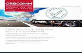 FSMA: What You Need to Know About Transporting Food … · CONNECTING THE WORLD’S ASSETS FSMA: What You Need to Know About Transporting Food A Simplified Guide to the Food Safety