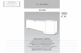 42N - caldaie- · PDF fileFAN COIL UNITS Installation manual VENTILCONVETTORI Manuale d’installazione VENTILO-CONVECTEURS Manuel d’installation VENTILATOR-KONVEKTOREN